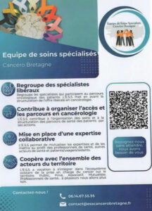 L'équipe de Soins Spécialisés en Cancérologie en Bretagne