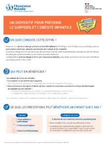 Dispositif prévention surpoids obésité enfant adolescent MSP paimpol