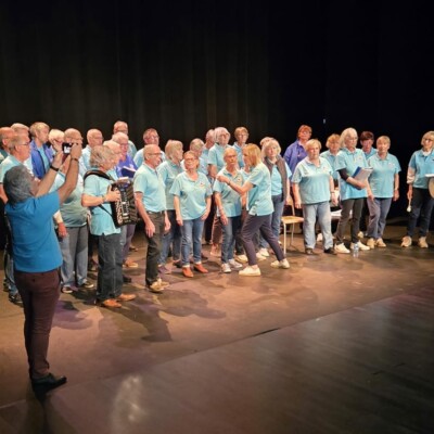 Chorale la joyeuse bordée octobre rose 2025 Msp paimpol