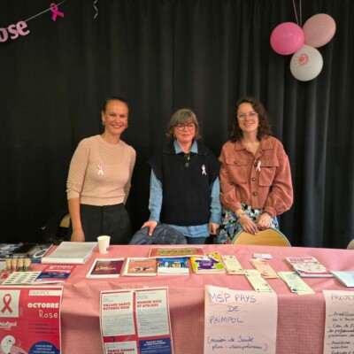 Professionnels de santé MSP pays de Paimpol octobre rose