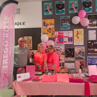 Stand Tregorose contre le cancer octobre rose Paimpol